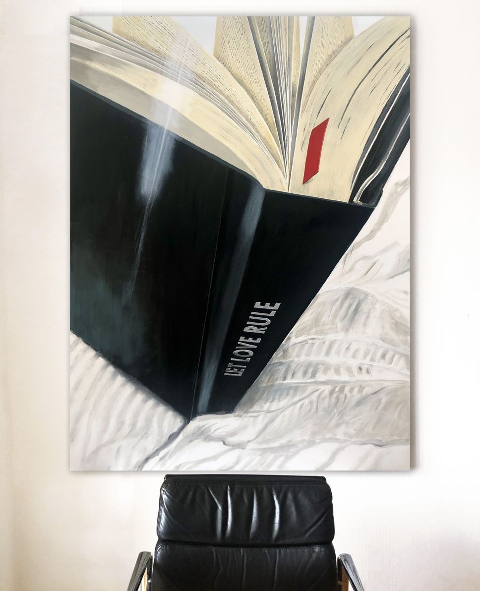 LENNY - Acryl auf Leinwand - 120 cm x 160 cm