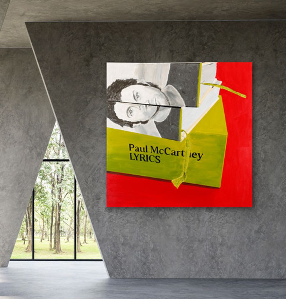 PAUL - Acryl auf Leinwand - 100 cm x 100 cm